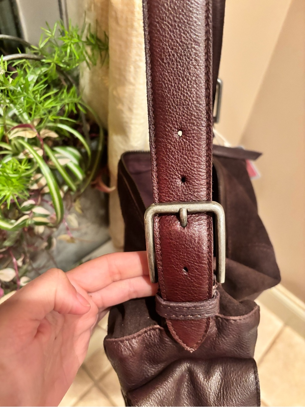 Free people boxy brown bag - Picture 5 of 8